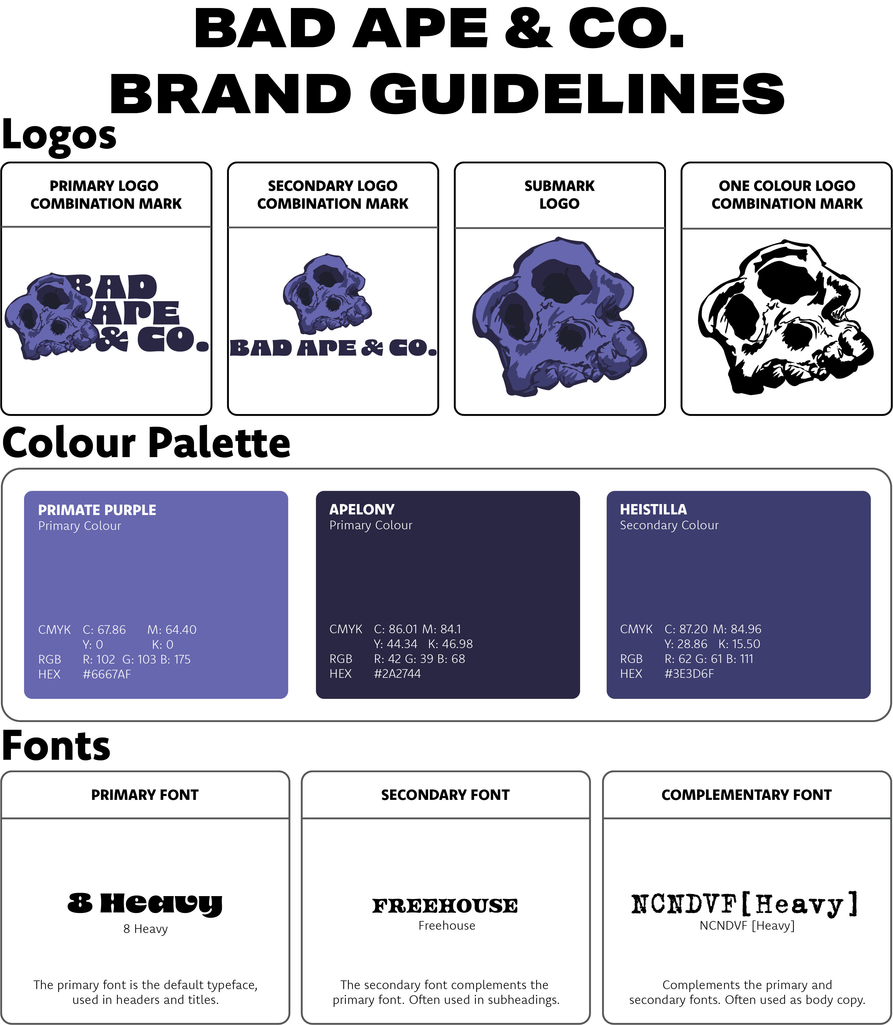 Bad Ape Brand Guidelines