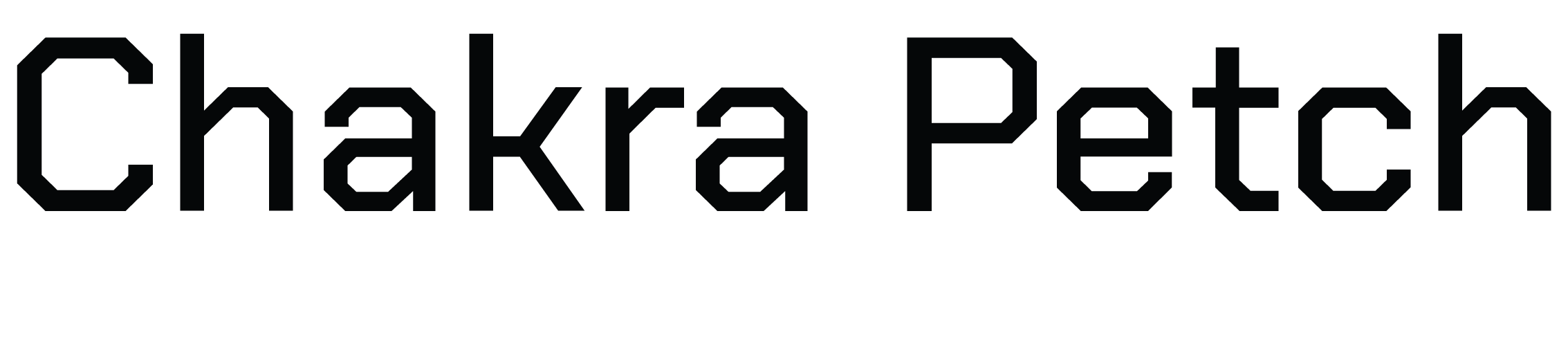 Tamagotchi — Complementary Font: Chakra Petch