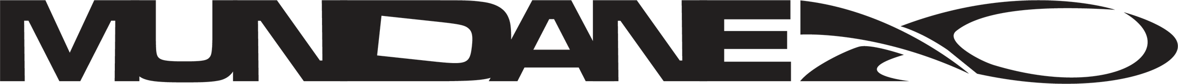 Mundane Secondary Logo — Combination Mark